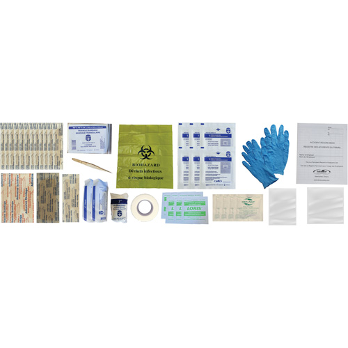 Trousse de premiers soins Shield, Colombie-Britannique/R&eacute;pond &agrave; la norme CSA Z1220-17 type 1 individuelle, Personnel (1 travailleur) Equipex