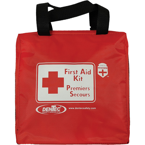 Trousse de premiers soins Shield, R&eacute;pond ou surpasse la norme CSA Z1220-24 type 2 environnements &agrave; faible risque, Moyen (26-50 travailleurs) Equipex