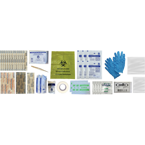 Shield First Aid Kit, Meets/Exceeds CSA Z1220-24 Type 1 Personal, Personal (1 Worker) Equipex