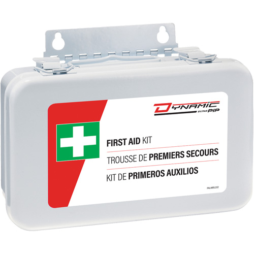 Trousse de premiers soins Dynamic, R&eacute;pond ou surpasse la norme CSA Z1220-24 type 1 individuelle, Personnel (1 travailleur) Equipex