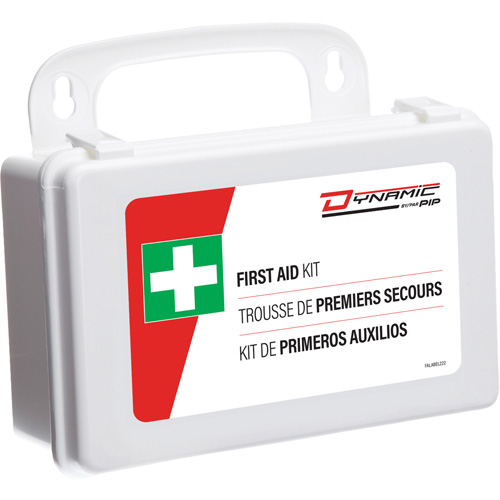 Trousse de premiers soins Dynamic, R&eacute;pond ou surpasse la norme CSA Z1220-24 type 1 individuelle, Personnel (1 travailleur) Equipex
