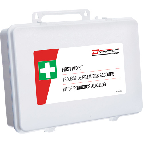 Trousse de premiers soins Dynamic, R&eacute;pond ou surpasse la norme CSA Z1220-24 type 3 environnements &agrave; haut risque, Petit (2-25 travailleurs) Equipex