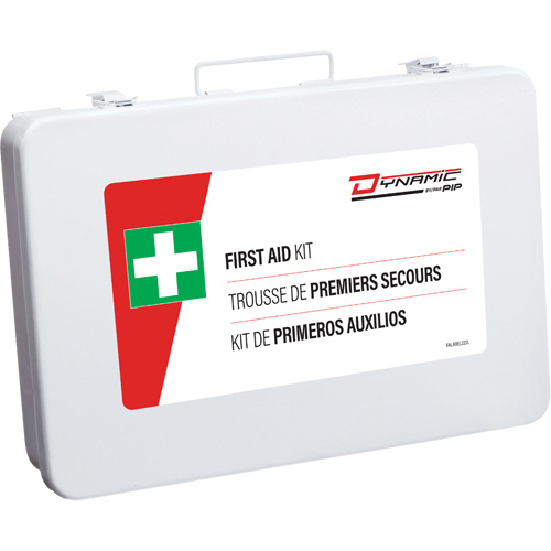 Trousse de premiers soins Dynamic, Colombie-Britannique/R&eacute;pond &agrave; la norme CSA Z1220-17 type 2 environnements &agrave; faible risque, Moyen (26-50 travailleurs) Equipex