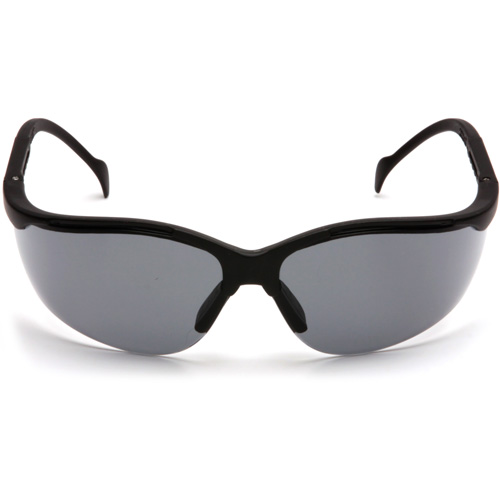 Lunettes de s&eacute;curit&eacute; &agrave; demi-monture Venture II, Lentille Gris, Antibu&eacute;e/Anti-&eacute;gratignures/Antistatique, ANSI Z87+/R&eacute;pond ou surpasse la norme CSA Z94.3 Equipex