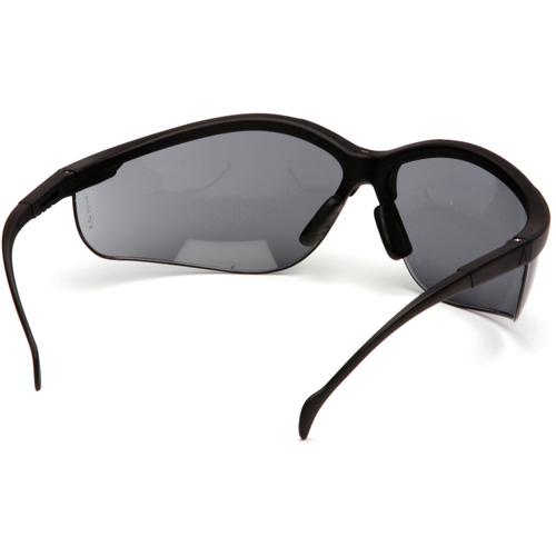 Lunettes de s&eacute;curit&eacute; &agrave; demi-monture Venture II, Lentille Gris, Antibu&eacute;e/Anti-&eacute;gratignures/Antistatique, ANSI Z87+/R&eacute;pond ou surpasse la norme CSA Z94.3 Equipex