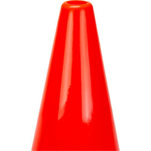 C&ocirc;ne de signalisation de premi&egrave;re qualit&eacute;, 12", Orange Equipex