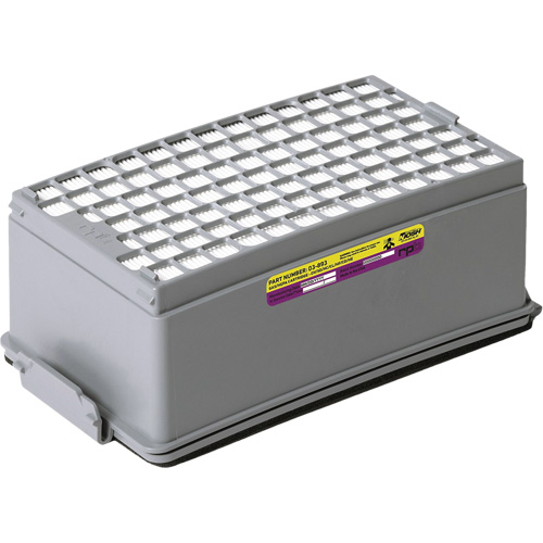 PX5 combin&eacute; HEPA Ov/cartouche gaz AG, Gaz acide/Gaz multiples/Vapeur organique Equipex