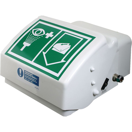 Douche oculaire/faciale, Installation Montage mural, Bol Plastique Equipex