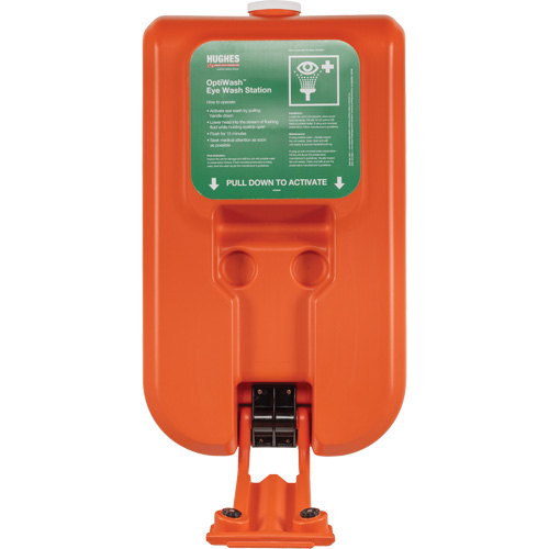 Poste de douche oculaire portable autonome, Aliment&eacute; par gravit&eacute;, Capacit&eacute; 10 gal., Conformit&eacute; ANSI Z358.1 Equipex