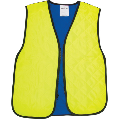 Veste refroidissante &agrave; &eacute;vaporation, Moyen, Jaune lime haute visibilit&eacute; Equipex