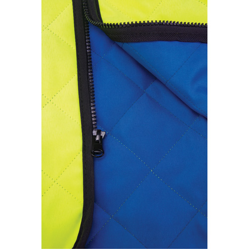 Veste refroidissante &agrave; &eacute;vaporation, Moyen, Jaune lime haute visibilit&eacute; Equipex