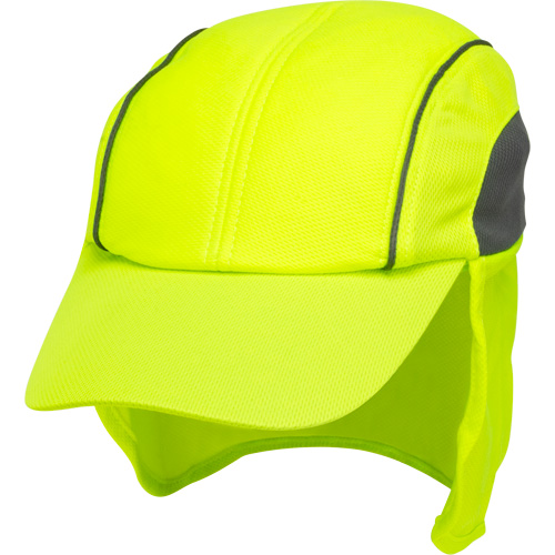 Cooling Hat with Neck Shade, Hi-Vis Lime Equipex