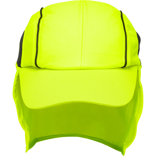 Cooling Hat with Neck Shade, Hi-Vis Lime Equipex