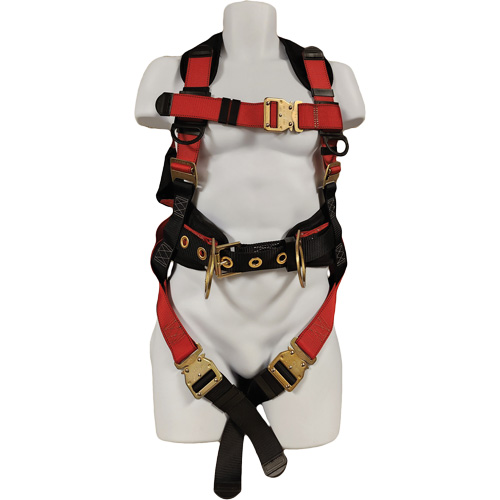 Contractor Safety Harness, CSA Certified, Class AP, Large, 352 lbs. Cap. Equipex