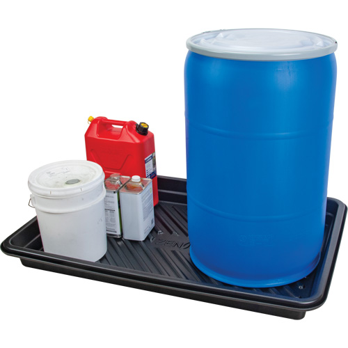 Spill Tray, 30" L x 48" W x 4.5" H, 30 US gal. Spill Capacity Equipex
