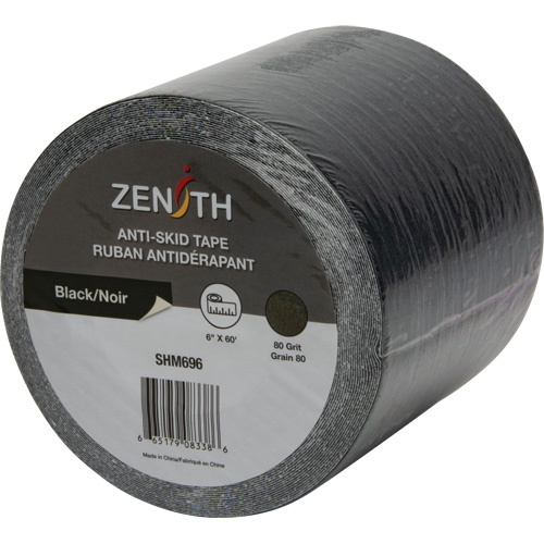 Anti-Skid Tape, 6" x 60', Black Equipex
