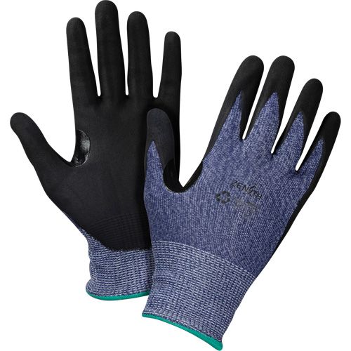 Gants r&eacute;sistant &agrave; la coupe, Taille Petit, Calibre 15, Rev&ecirc;tement Mousse de nitrile, Enveloppe en PEHP, ASTM ANSI niveau A3 Equipex