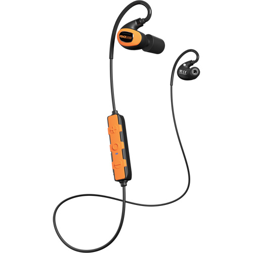 Safety Orange Pro 3.0 Bluetooth Earbuds Equipex