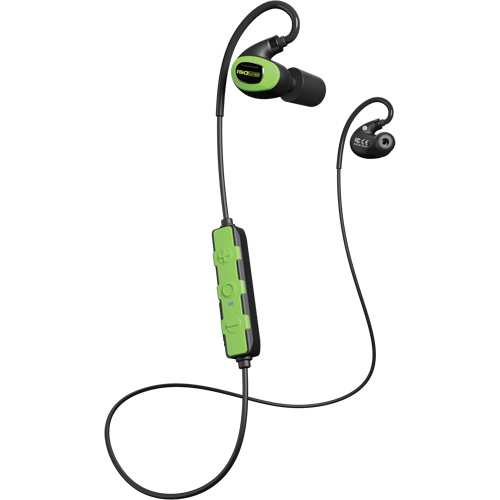 &eacute;couteurs Bluetooth 3.0 Pro vert s&eacute;curit&eacute; pour &eacute;coute seulement Equipex