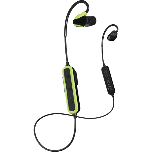 &eacute;couteurs Bluetooth 2.0 Pro Aware vert s&eacute;curit&eacute; Equipex