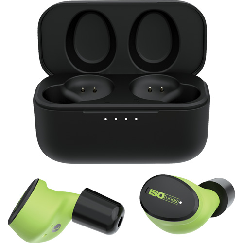 &eacute;couteurs sans fil Bluetooth Free Aware vert s&eacute;curit&eacute; Equipex