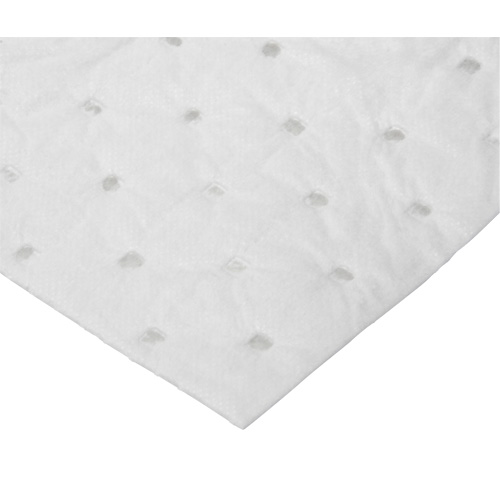 Rouleaux absorbants li&eacute;es, Poids moyen, 150' lo x 15" la, Absorption 10 gal. Equipex