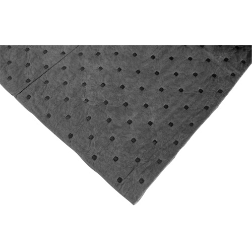 Rouleaux absorbants li&eacute;es, Lourd, 150' lo x 15" la, Absorption 10 gal. Equipex