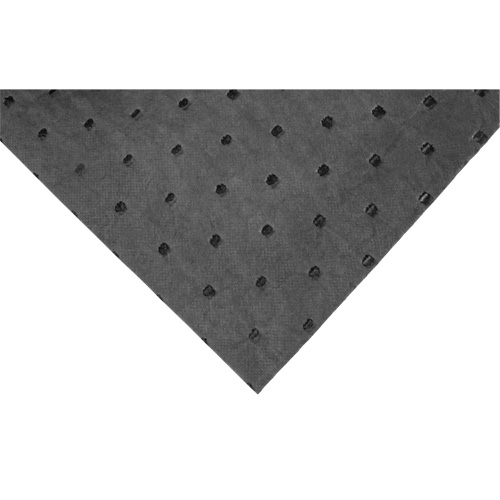 Rouleaux absorbants li&eacute;es, Poids moyen, 150' lo x 30" la, Absorption 16 gal. Equipex