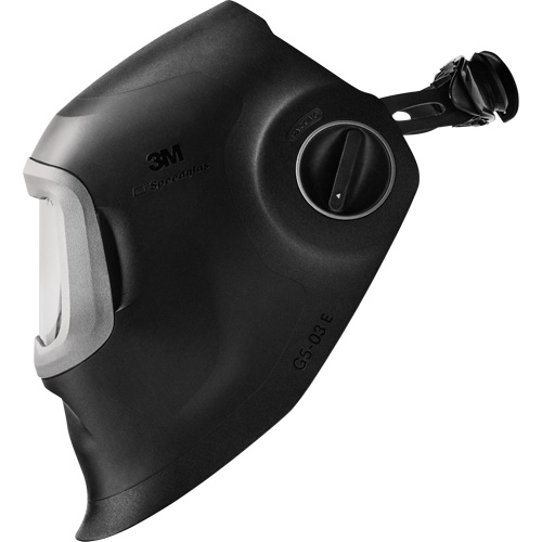 Masque de soudage Speedglas G5-03 E 09-0100-20 avec ADF G5NC, 4,2" lo x 2,1" la Champ de vision, Teinte 3/5/8 - 12, Noir Equipex