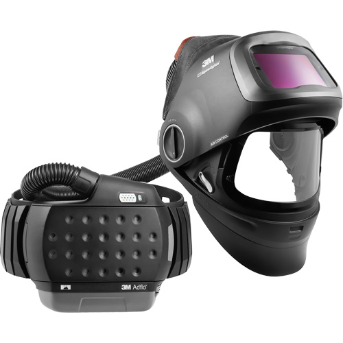 Masque de soudage &agrave; usage intensif Speedglas G5-01 avec syst&egrave;me de respirateur d'&eacute;puration d'air propuls&eacute; Adflo, Masque de soudage, Pile Lithium-ion Equipex