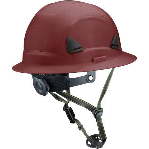 Fibre Metal Climbing Style Helmet with Full Brim, Meets CSA Type 2, Ratchet Suspension, Non-Vented Equipex