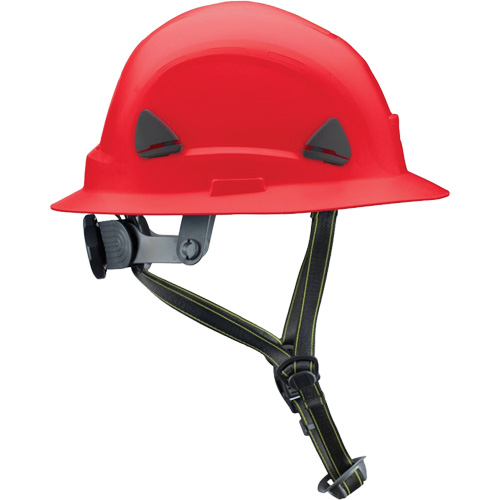 Fibre Metal Climbing Style Helmet with Full Brim, Meets CSA Type 2, Ratchet Suspension, Non-Vented Equipex