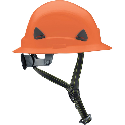 Casque Fibre Metal de style escalade avec bordure compl&egrave;te, R&eacute;pond aux normes CSA type 2, Suspension Rochet, Non ventil&eacute; Equipex