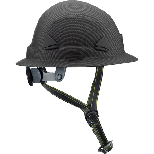 Fibre Metal Climbing Style Helmet with Full Brim, Meets CSA Type 2, Ratchet Suspension, Non-Vented Equipex