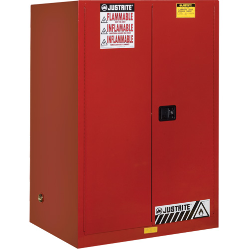 Armoire pour produits inflammables Sure-Grip EX, 90 gal., 2 Porte(s), 43" La x 65" h x 34" p Equipex