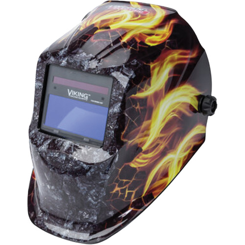 Masque de soudage auto-assombrissant VIKING 1740 Ignition, 3,78" lo x 1,67" la Champ de vision, Teinte 9 - 13 Equipex
