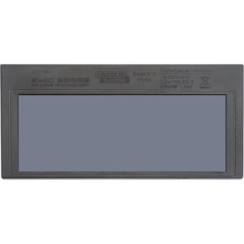 VIKING 2x4C&reg; Series Auto Darkening Lens with Fixed Shade 10 Equipex