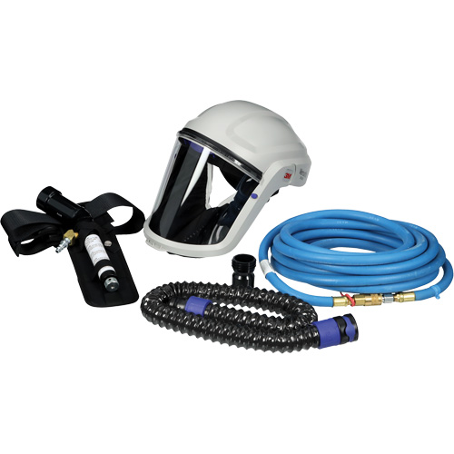 Ensemble de soupape de refroidissement &agrave; adduction d'air Versaflo V-100PSK, trousse de peinture pulv&eacute;ris&eacute;e Equipex