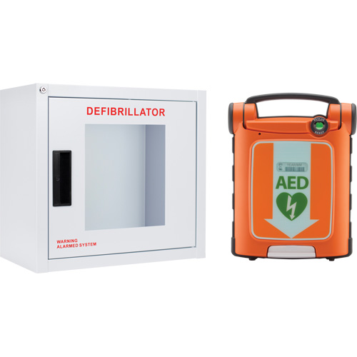 Trousse DEA Powerheart G5 avec armoire, Automatique, Bilingue, Classe 3 Equipex