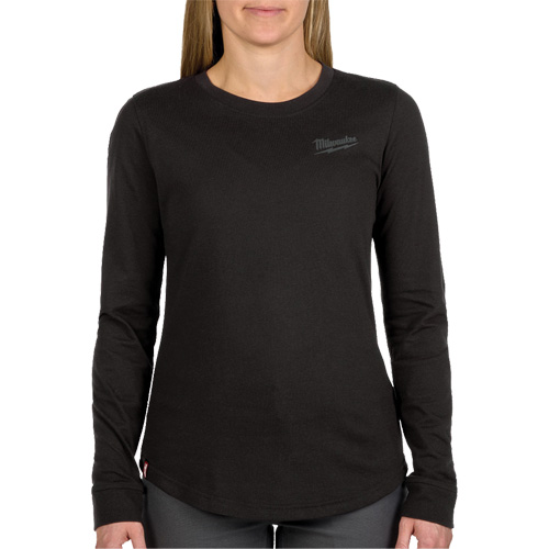 FREEFLEX Long-Sleeve Hybrid T-Shirt, Women's, X-Small, Black Equipex