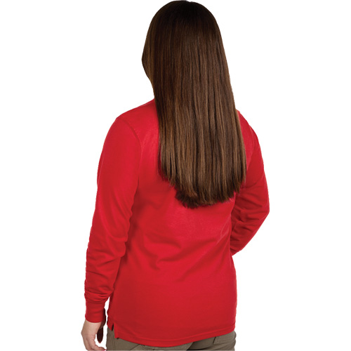 GRIDIRON Long Sleeve Logo T-Shirt, Women's, X-Small, Red Equipex