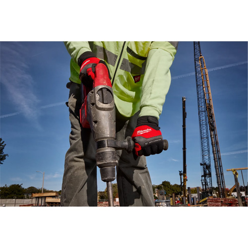 Gants de travail antivibration, Taille Petit, Paume Synth&eacute;tique Equipex