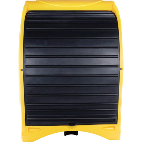 Palette contre les d&eacute;versements &agrave; couvercle dur pour 4 barils, 68,11" lo x 61,61" la x 83,07" h, Capacit&eacute; de charge 1433 lb Equipex