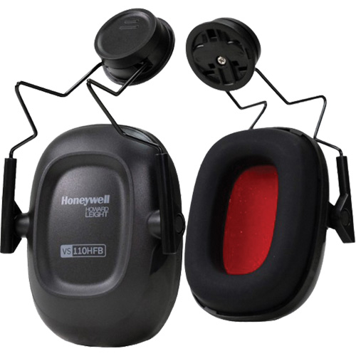 Cache-oreille pour casque de s&eacute;curit&eacute; Americas VeriShield, Fixation pour casque, 22 NRR dB Equipex