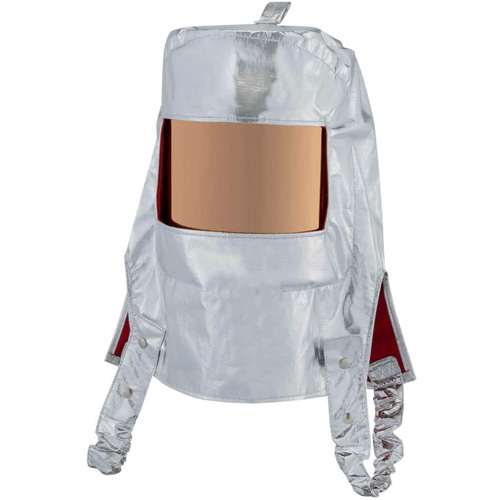 Cagoule r&eacute;fl&eacute;chissant la chaleur avec fen&ecirc;tre transparente dor&eacute;e Equipex