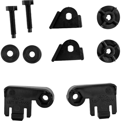 Black A5 Adapter Set for Slotted Hardcaps Equipex