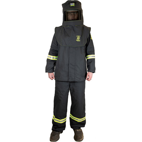 TCG 2XL Arc Flash Suit Kit, 40 cal/cm² Equipex