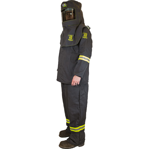 TCG 2XL Arc Flash Suit Kit, 40 cal/cm² Equipex