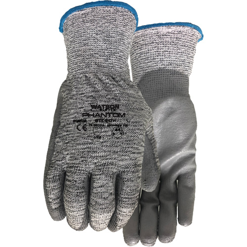 Gants 369 Stealth Phantom, Taille T-petit, Calibre 13, Rev&ecirc;tement Polyur&eacute;thane, Enveloppe en Fibre de verre/PEHP/Acier inoxydable, ASTM ANSI niveau A4/EN 388 niveau D Equipex