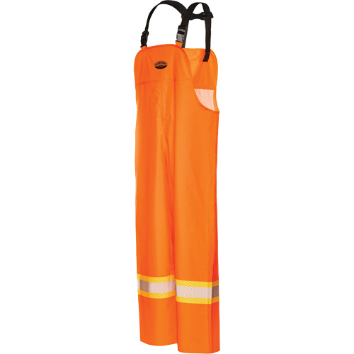 Salopette R805 Hurricane, Petit, Orange haute visibilit&eacute; Equipex